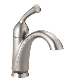 Delta 15999-SS-DST Haywood 9 1/4" Single Handle Centerset Bathroom Faucet in Stainless Steel