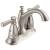 Delta 2593-SSTP-DST Linden 5 3/4" Two Handle Tract-Pack Centerset Bathroom Faucet in Stainless Steel
