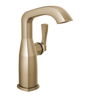 Delta 676-CZLHP-DST Stryke 9" Single Handle Mid-Height Bathroom Faucet with Less Handle in Champagne Bronze