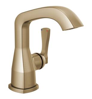 Delta 576-CZMPU-LHP-DST Stryke 6 7/8" Single Handle Faucet with Less Handle in Champagne Bronze