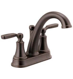 Delta 2532LF-RBMPU Woodhurst Woodhurst 6 5/8" Double Handle Centerset Bathroom Sink Faucet in Venetian Bronze