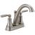 Delta 2532LF-SSMPU Woodhurst Woodhurst 6 5/8" Double Handle Centerset Bathroom Sink Faucet in Stainless Steel