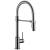 Delta 9659-KS-DST Trinsic Pro 19 5/8" Single Handle Pull-Down Kitchen Faucet with Spring Spout in Black Stainless