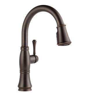 Delta 9197-RB-DST Cassidy 15 1/2" Single Handle Pull-Down Kitchen Faucet in Venetian Bronze in Venetian Bronze