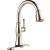 Delta 9197T-PN-PR-DST Cassidy 16" Single Handle Pull-Down Kitchen Faucet with Touch2O Technology and Optional VoiceIQ in Lumicoat Polished Nickel