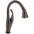 Delta 9192T-RB-DST Addison 15 5/8" Single Handle Pull-Down Kitchen Faucet with Touch2O Technology in Venetian Bronze