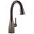 Delta 9983T-RB-DST Mateo 15" Single Handle Pull-Down Bar/Prep Faucet with Touch2O Technology in Venetian Bronze