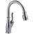Delta 9178-AR-DST Leland 14 7/8" Single Handle Pull-Down Kitchen Faucet with ShieldSpray Technology in Arctic Stainless
