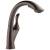 Delta 4153-RB-DST Linden 12 3/8" Single Handle Pull-Out Kitchen Faucet with Touch-Clean Sprayhead in Venetian Bronze
