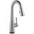 Delta 9913T-AR-DST Essa 15" Single Handle Pull-Down Bar/Prep Kitchen Faucet with Touch2O Technology in Arctic Stainless