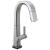 Delta 9993T-AR-DST Pivotal 14 3/4" Single Handle Pull Down Bar/Prep Faucet With Touch2O Technology in Arctic Stainless