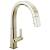 Delta 9193-PN-DST Pivotal 15 1/2" Single Handle Pull Down Kitchen Faucet in Polished Nickel