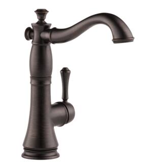 Delta 1997LF-RB Cassidy 8 3/4" Single Handle Deck Mounted Bar/Prep Faucet in Venetian Bronze