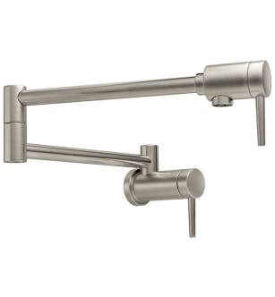 Delta 1165LF-SS 8 1/8" Contemporary Wall Mount Pot Filler in Stainless Steel