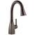 Delta 9983-RB-DST Mateo 14 1/2" Single Handle Pull-Down Bar/Prep Kitchen Faucet in Venetian Bronze