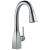 Delta 9983-AR-DST Mateo 14 1/2" Single Handle Pull-Down Bar/Prep Kitchen Faucet in Arctic Stainless