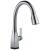 Delta 9183T-AR-DST Mateo 16" Single Handle Pull-Down Kitchen Faucet with Touch2O Technology in Arctic Stainless