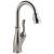 Delta 9678-SP-DST Leland 14 1/2" Single Handle Deck Mounted Pull-Down Bar/Prep Kitchen Faucet in Spotshield Stainless