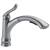 Delta 4353-AR-DST Linden 11 3/8" Single Handle Water Efficient Pull-Out Kitchen Faucet in Arctic Stainless
