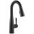 Delta 9913-BL-DST Essa 14 1/2" Single Handle Pull-Down Bar/Prep Kitchen Faucet in Matte Black