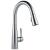 Delta 9113-AR-DST Essa 15 3/4" Single Handle Pull-Down Kitchen Faucet in Arctic Stainless