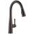 Delta 9113T-RB-DST Essa 16" Single Handle Pull-Down Kitchen Faucet with Touch2O Technology in Venetian Bronze