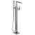 Delta T4743-SS-PR-FL Trillian 40 7/8" Single Handle Floor Mount Tub Filler with Hand Shower in Lumicoat Stainless