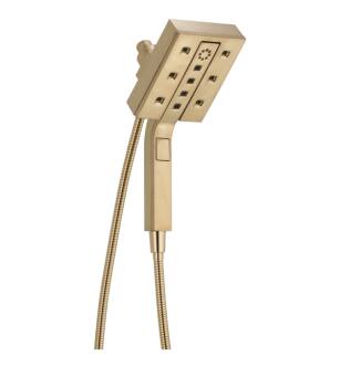 Delta 58473-CZ Universal Showering 6" In2ition Multi-Function Two-in-One Shower with H2Okinetic Technology in Champagne Bronze