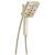 Delta 58473-PN-PR Universal Showering 6" In2ition Multi-Function Two-in-One Shower with H2Okinetic Technology in Lumicoat Polished Nickel