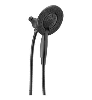 Delta 58499-BL Universal Showering 10 3/8" 1.75 GPM In2ition Multi Function Two-in-One Handshower in Matte Black