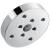 Delta RP70175 Universal Showering 5 3/8" Raincan Single-Setting Shower Head with H2Okinetic Technology in Stainless Steel added