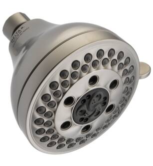 Delta 52637-SS18-PK Universal Showering 4 1/4" Wall Mount Multi Function H2Okinetic Showerhead in Stainless Steel