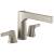 Delta T2774-SS Zura 8 1/2" Double Handle Deck Mounted Roman Tub Faucet in Stainless Steel