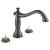 Delta T2797-RBLHP Cassidy 9 3/8" Two Handle Deck Mounted Roman Tub Faucet Trim Kit Only in Venetian Bronze