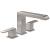 Delta T2767-SS Ara 6 3/4" Double Handle Deck Mounted Roman Tub Trim in Stainless Steel