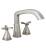 Delta T27766-SS Stryke 9 1/4" Double Cross Handle Deck Mounted Roman Tub Faucet Trim in Stainless Steel