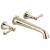 Delta T5797-PNWL Traditional 3 1/8" Double Handle Wall Mount Roman Tub Faucet in Polished Nickel