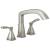 Delta T2776-SS Stryke 9 1/4" Double Lever Handle Deck Mounted Roman Tub Faucet Trim in Stainless Steel