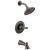 Delta T14432-RB Woodhurst Monitor 14 Series Pressure Balanced Tub and Shower Faucet Trim with Showerhead in Venetian Bronze