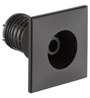 Delta T50210-BL Square Body Spray Trim with HydraChoice Technology in Matte Black