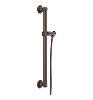 Delta 56302-RB Universal Showering 26 3/4" Adjustable Grab Bar Assembly in Venetian Bronze
