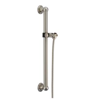Delta 56302-SS Universal Showering 26 3/4" Adjustable Grab Bar Assembly in Stainless Steel