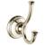 Delta 79735-PN Cassidy 2 1/2" Wall Mount Double Robe Hook in Polished Nickel