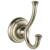 Delta 79735-SS Cassidy 2 1/2" Wall Mount Double Robe Hook in Stainless Steel
