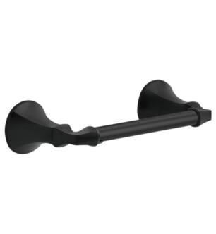Delta 76450-BL Ashlyn 9 7/8" Wall Mount Toilet Tissue Holder in Matte Black