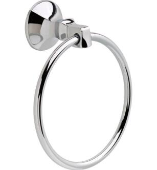 Delta 76446 Ashlyn 6 3/8" Wall Mount Towel Ring in Brushed Nickel added