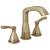 Delta 35776-CZMPU-DST Stryke 6 7/8" Two Handle Widespread Bathroom Faucet with Pop-Up Drain in Champagne Bronze