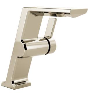 Delta 699-PN-PR-DST Pivotal 7" Single Handle 1.2 GPM Mid-Height Vessel Bathroom Sink Faucet in Lumicoat Polished Nickel