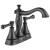 Delta 2597LF-RBMPU Cassidy 6 1/4" Two Handle Centerset Bathroom Faucet with Metal Pop-Up in Venetian Bronze