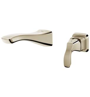 Delta T552LF-PNWL Tesla Single Handle Wall Mount Bathroom Faucet Trim in Polished Nickel